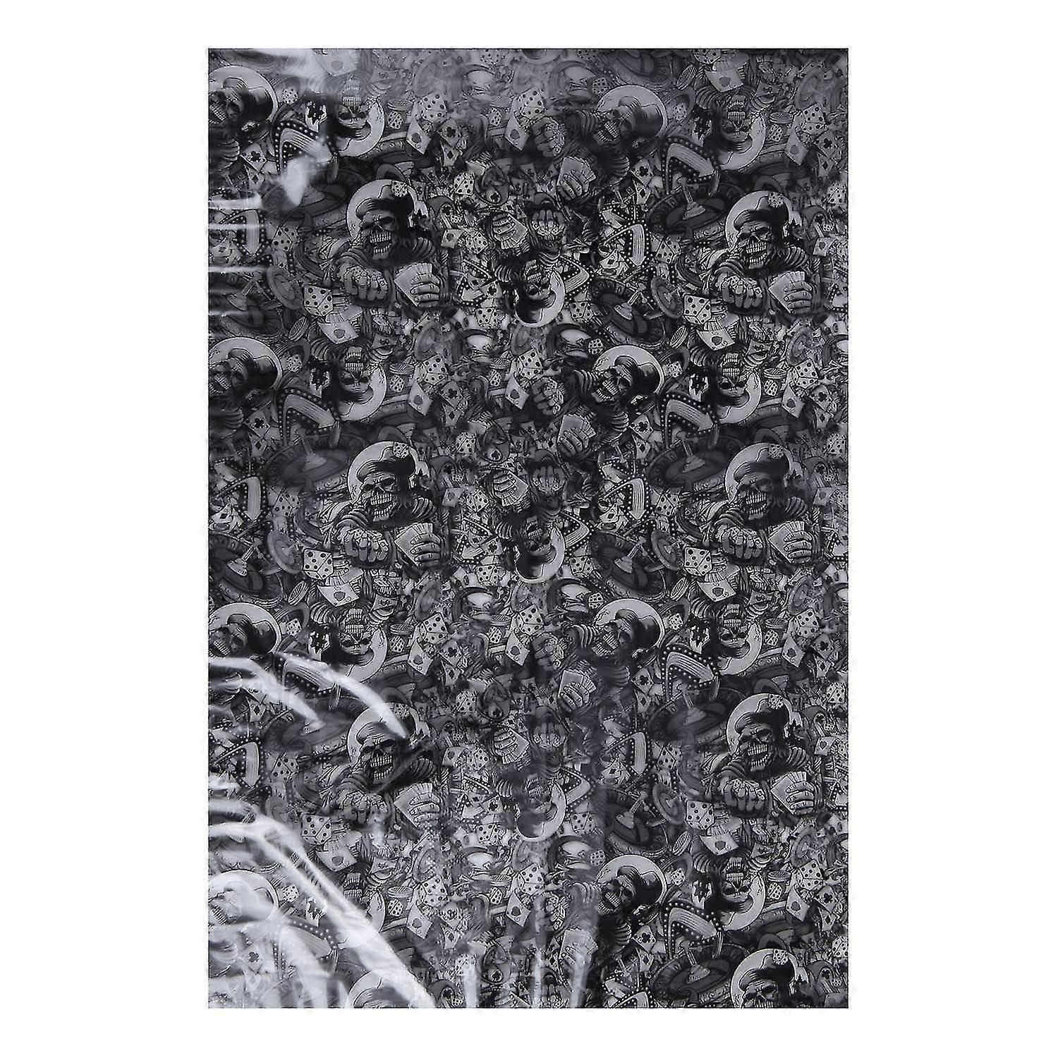 Hydrographic Film - Water Transfer Printing - Hydro Dipping - Rolling Bones - 1 Meter