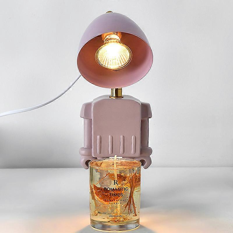 Electric Candle Warmer Robot Wax Burner Melt