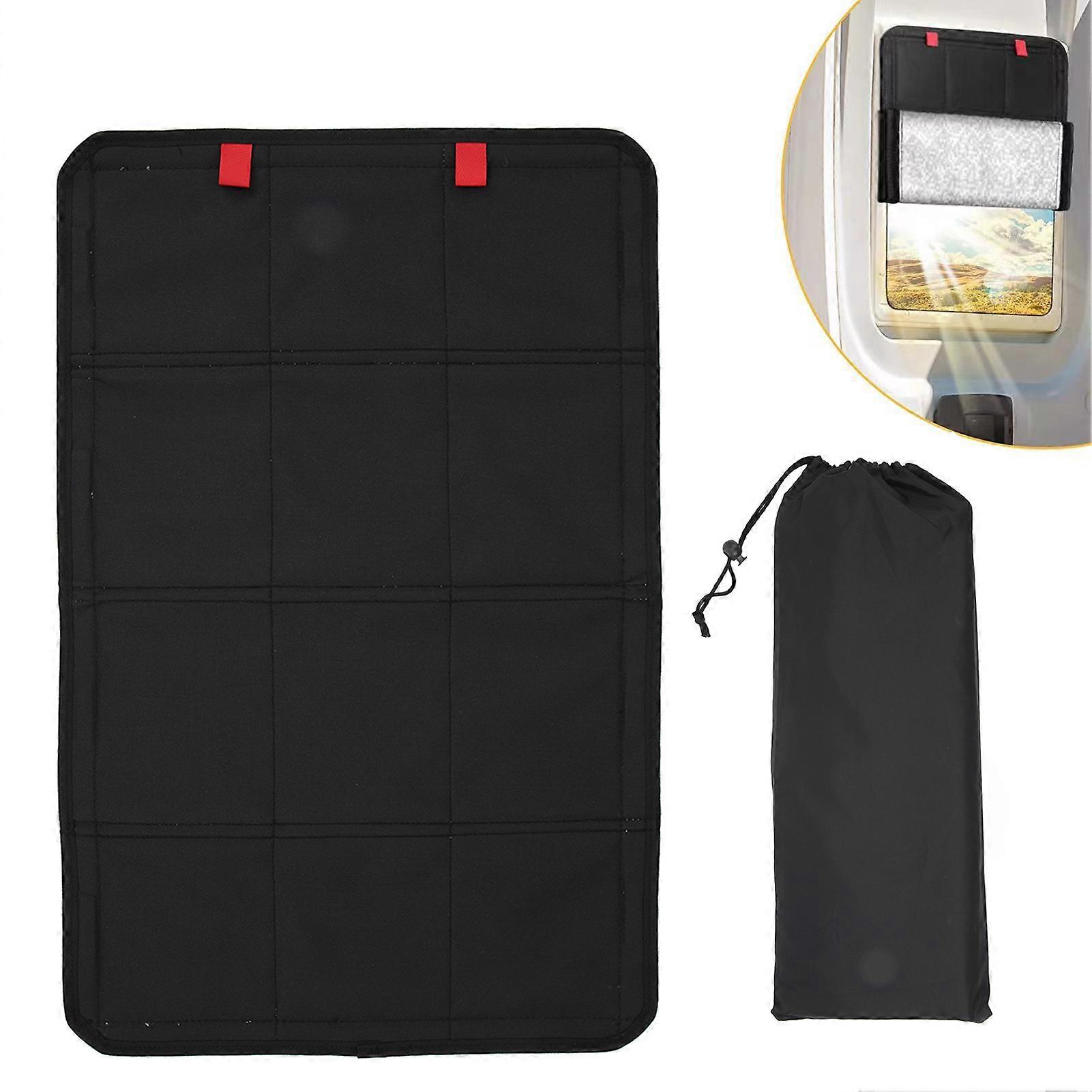 דלת קרוואנים כיסוי צל חלון מתקפל פרטיות צל האפלה לחניך קרוואנים 25.2 x 16.1 אינץ '