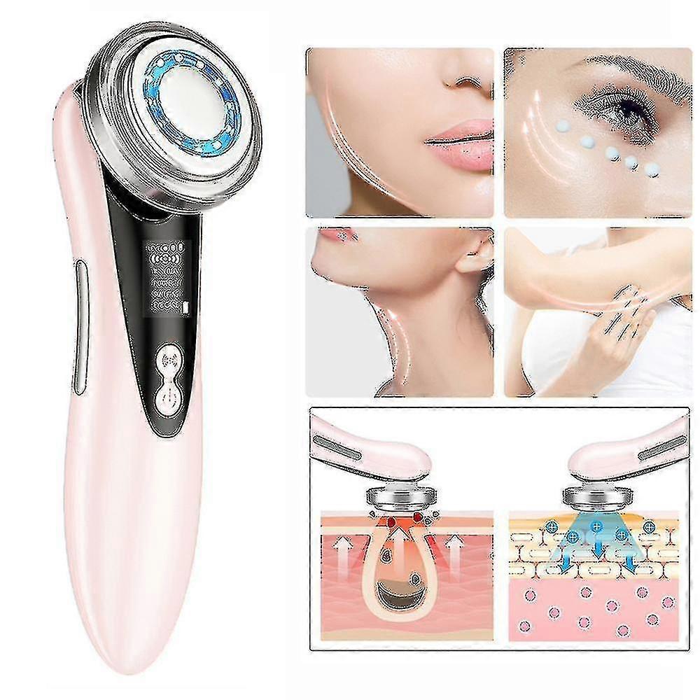 Led Photon Light Rejuvenation Vibration Therapy Facial Care Device