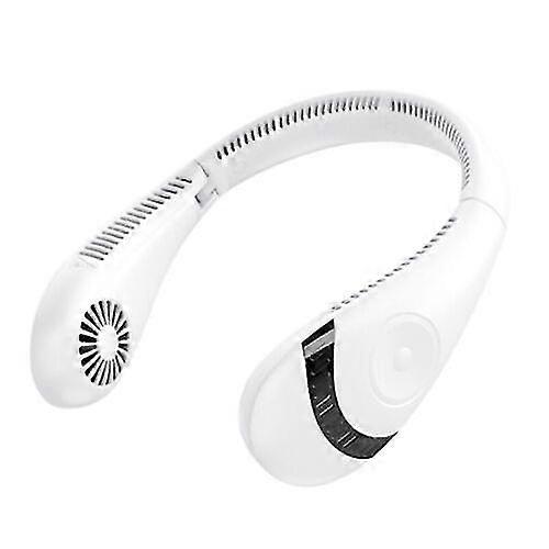 5000mah مروحة عنق صغيرة قابلة للطي معلقة USB قابلة لإعادة الشحن تبريد الهواء مروحة بلا شفرة