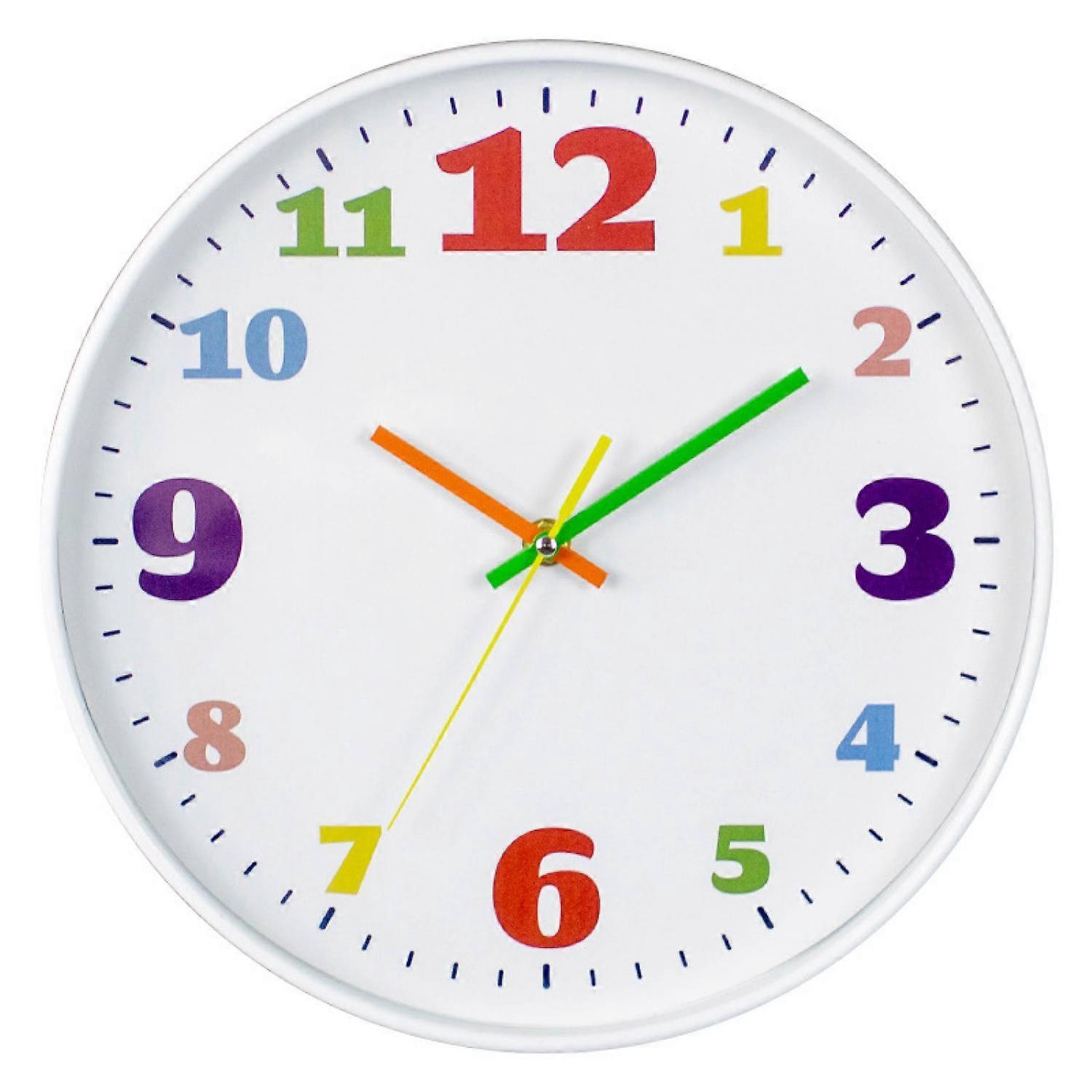 12 inch color digital wall clock