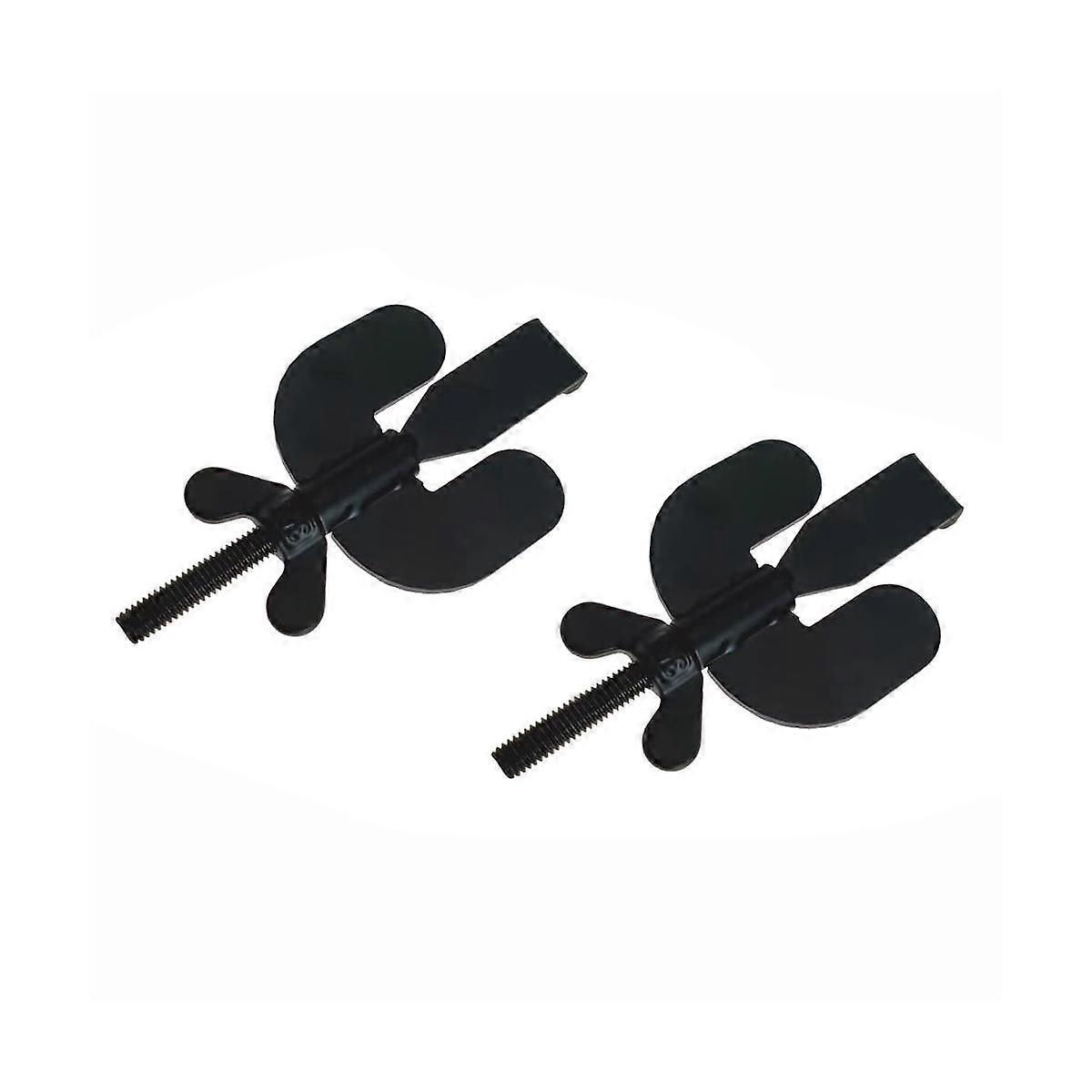 2Pcs Portable Door Lock, Home Security Door Locker Travel Lockdown Locks for Additional Safety and