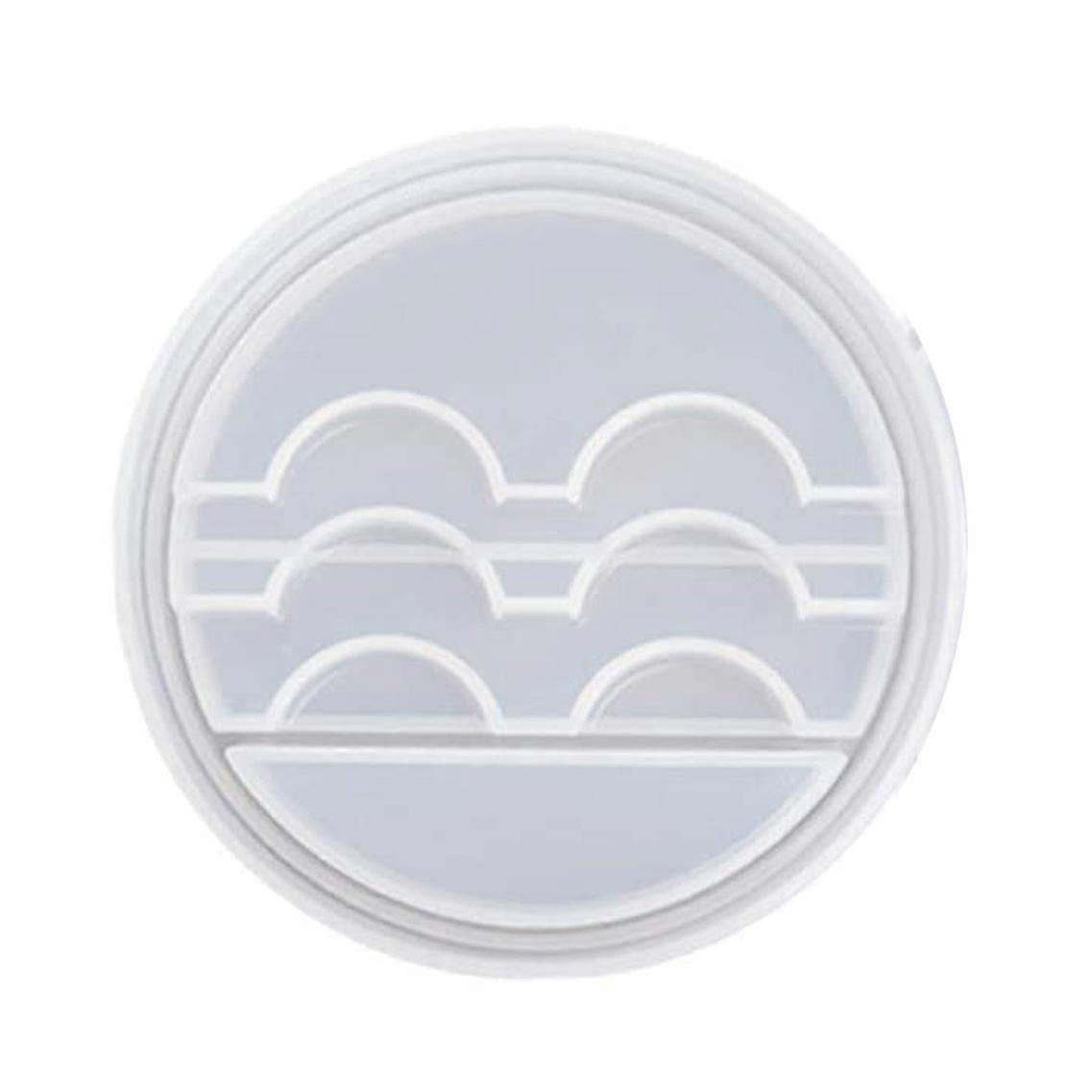 Eyelashes Holder Mold,Silicone Eyelashes Display Tray Resin Mold Set with Lid,Eyelashes Storage Box