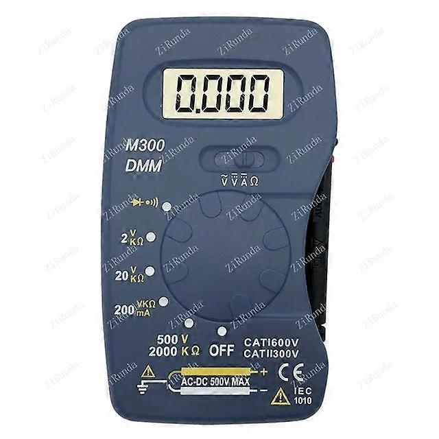 *Pocket Multimeter Full Protection Anti-burning With Buzzer Voltage Resistance Current Diode