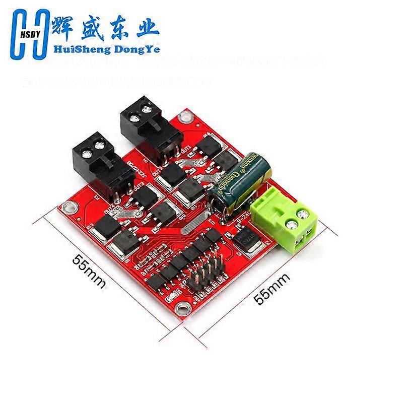 GaiBoSi 7A 160W Dual DC Motor Drive Module Industrial Grade Positive Negative PWM Speed L298 Logic XY-160D