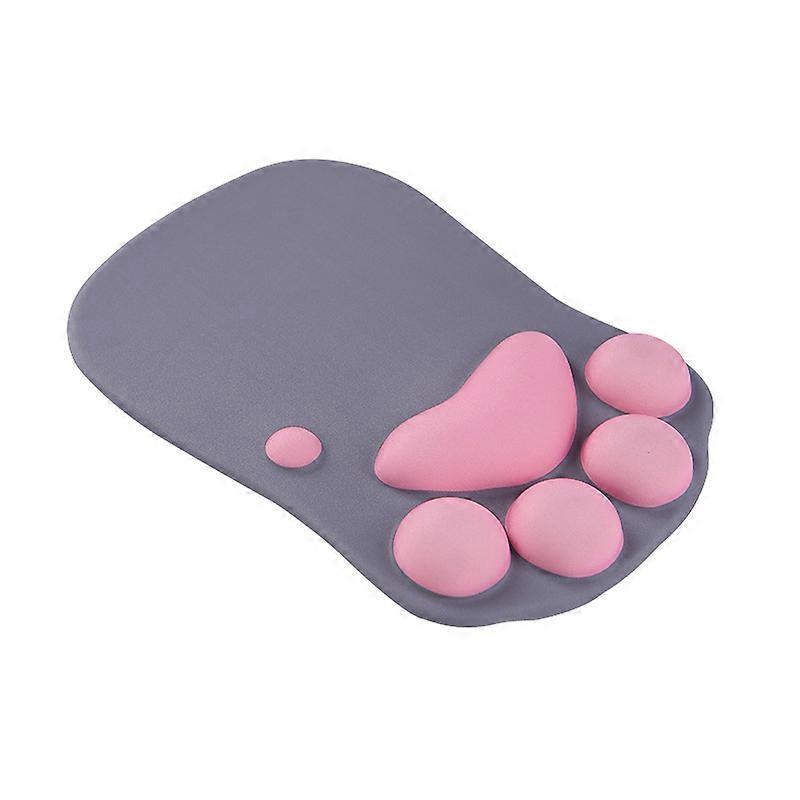 Mouse Pad Ergonomic with Wrist Rest for Gaming and Office, Soft Non-slip Silicone Gel Wrist Rest