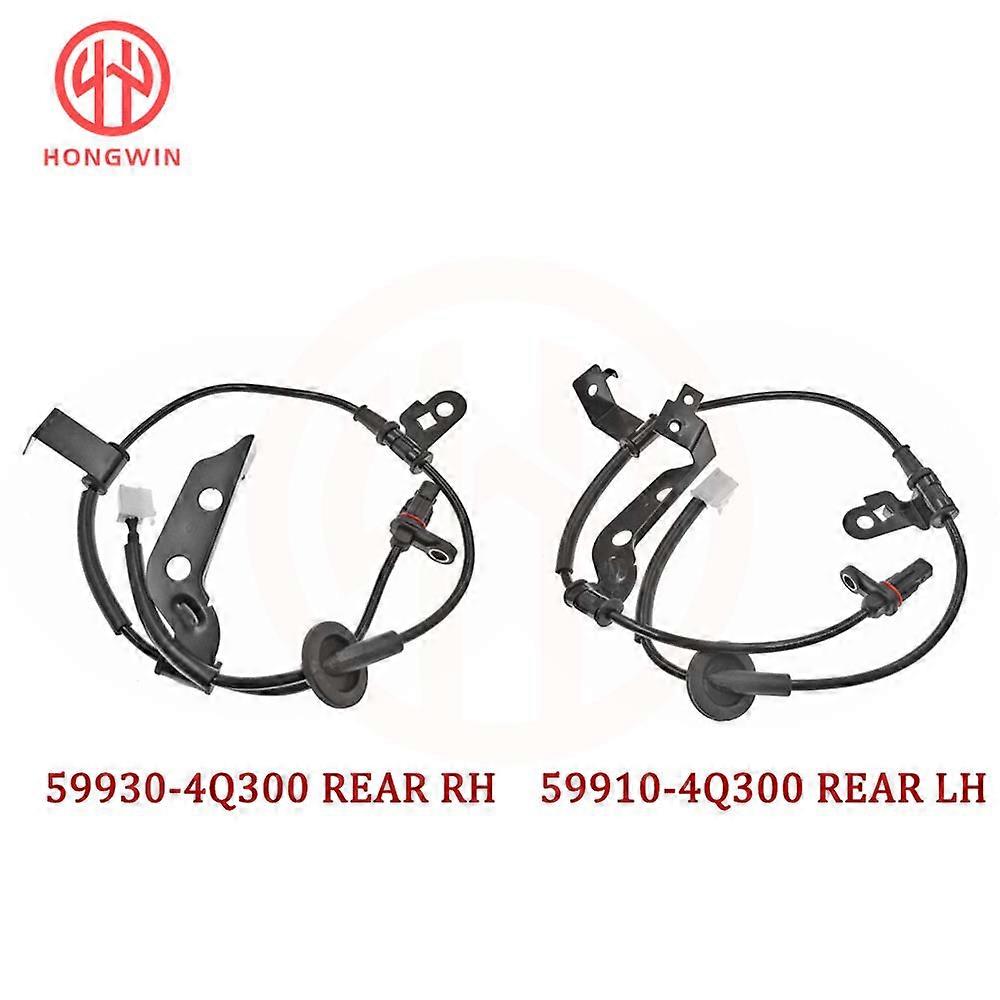 For Hyundai Sonata 2011-2016 1.6 2.0 2.4L l4 Front Rear Left Right ABS Wheel Speed Sensor 59810-4Q000,59830-4Q000,59910-4Q300