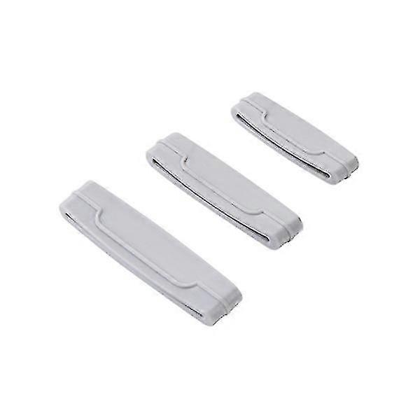 3pcs/set New Multi-purpose Toothpaste Dispenser Cream Tube Squeezer Manual Easy Squeeze Paste Bathroom Toothpaste Squeezing Clamp-grey-CE