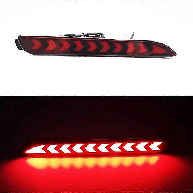 Car LED Reflector Lamp Rear Fog Lamp Rear Bumper Light Brake Light For Toyota RAV4 2019 2020 Camry 2006 - 2014
