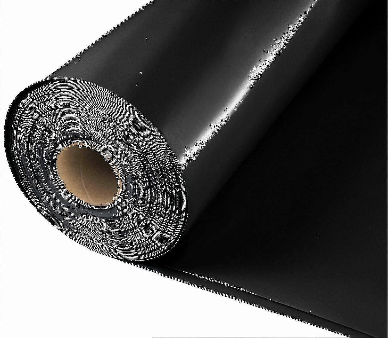 湿気防止の膜の黒いポリエチレンのシート ロールDPM 4m 5mの幅300mu煉瓦1m x 5m-