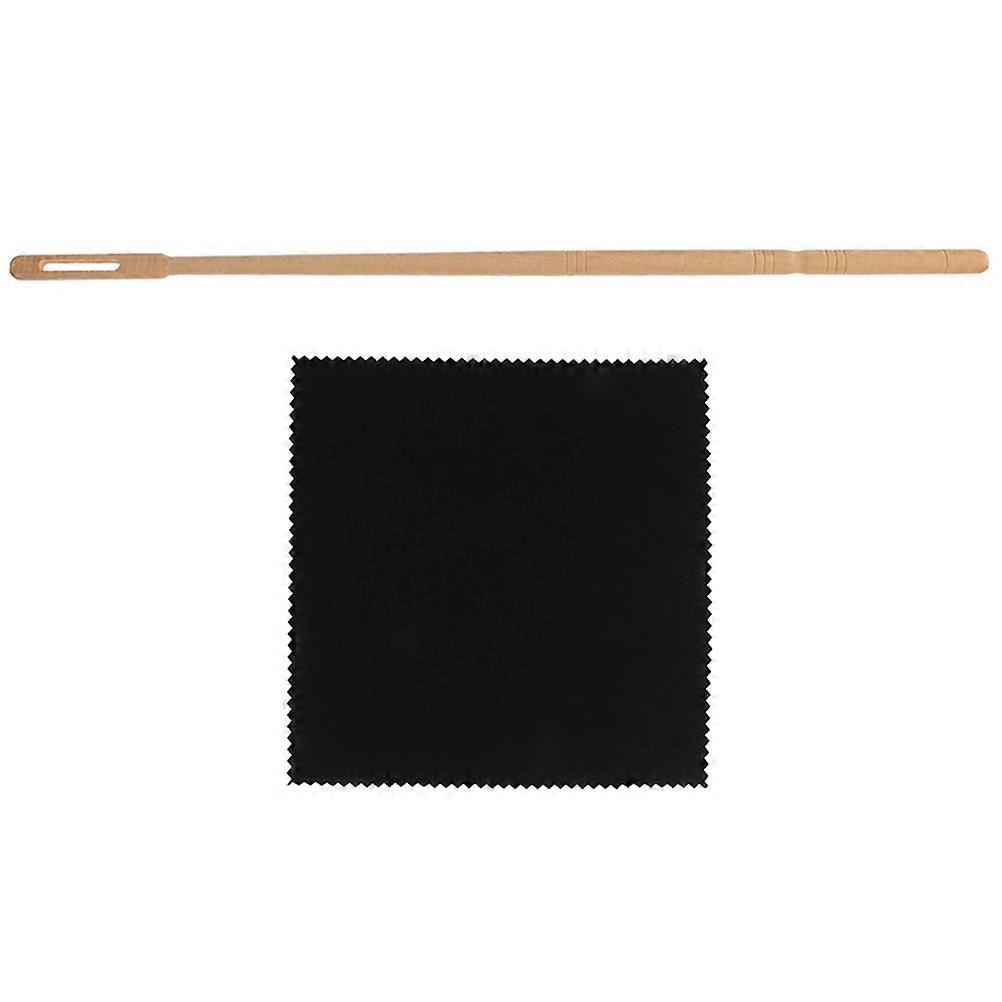 1 sett Flute Rengjøring Kit Fløyte Rengjøring Rag Fløyte Musikk Instrument Rengjøring Rod
