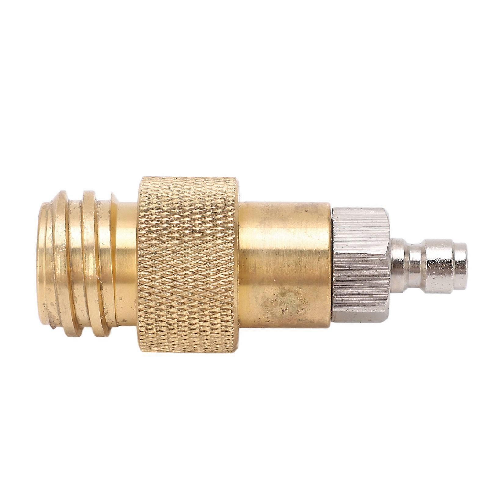 Soda Refill Adapter Machine Maker Brass Connector TR21-4 Male Thread compatible compatiblement