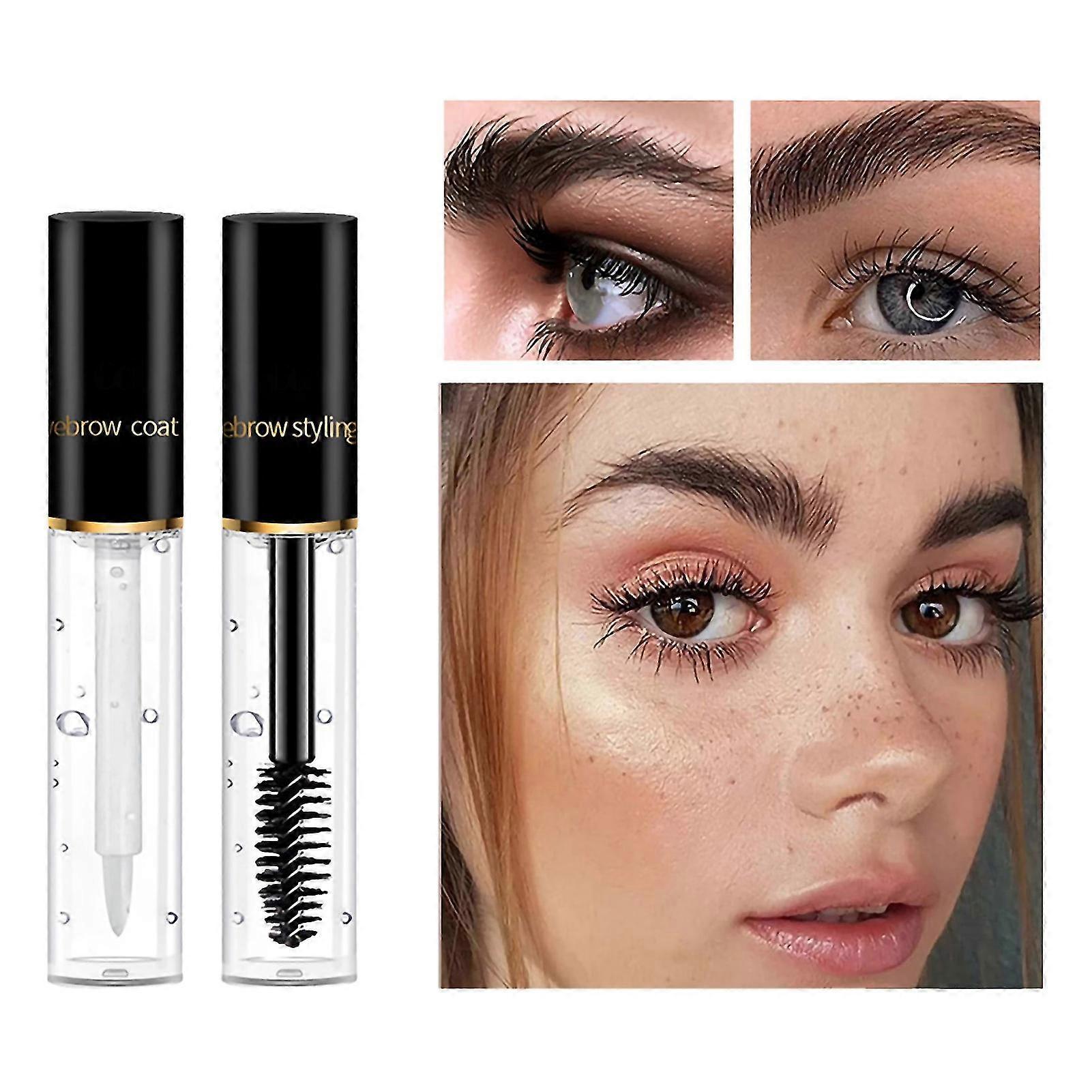 Waterproof Eyebrow Setting Gel - Sweat-Proof Brows Styling for Salon and Home Makeup