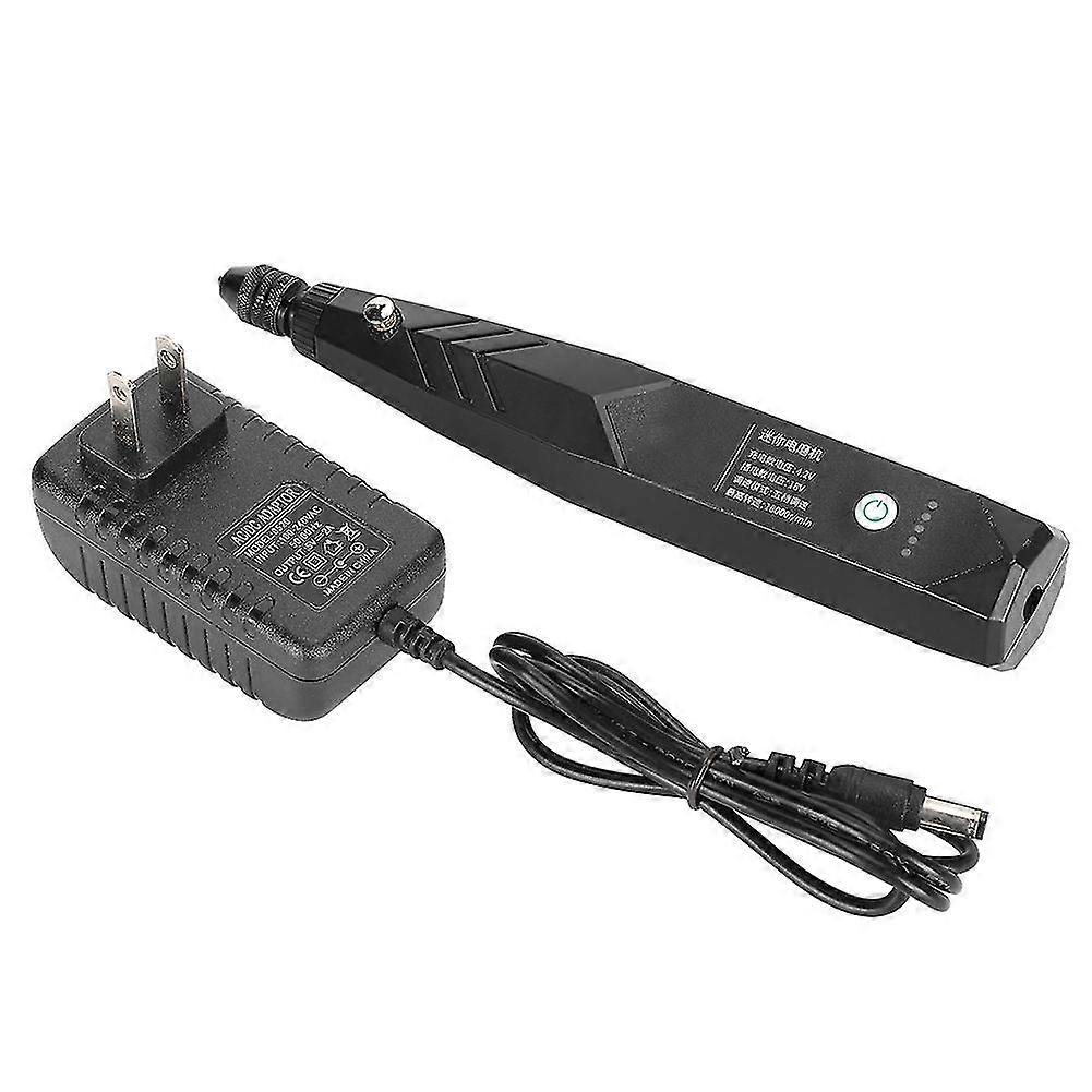 Electric Carving Tool, Small Handheld Grinder, Black (US Plug 100-240V)
