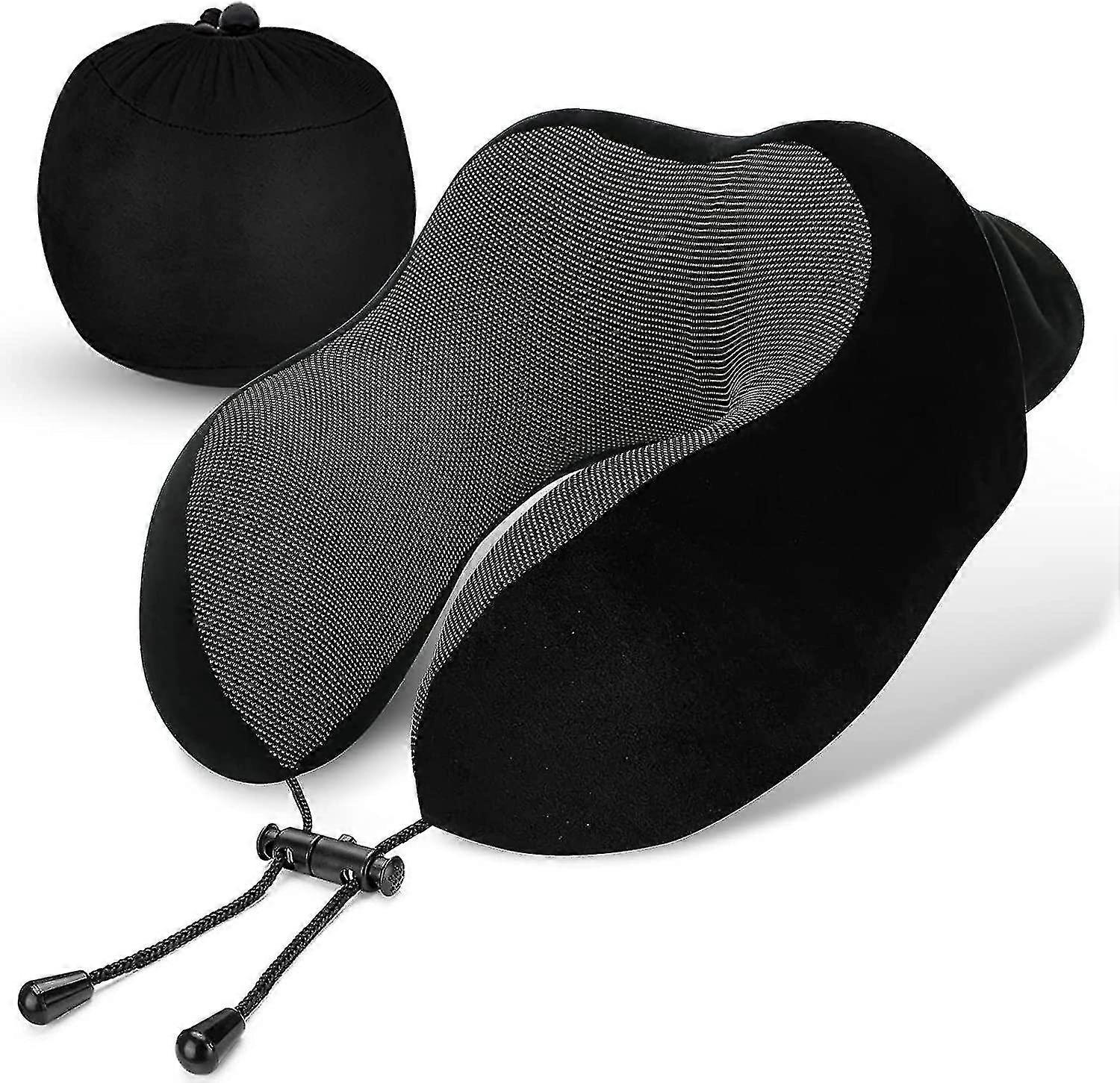 Travel Pillow-neck Pillow For Flight,memory Foam Neck Pillows For Plane,head Support Cushion Lightweight Travel Accessories For Sleeping Rest And Camp