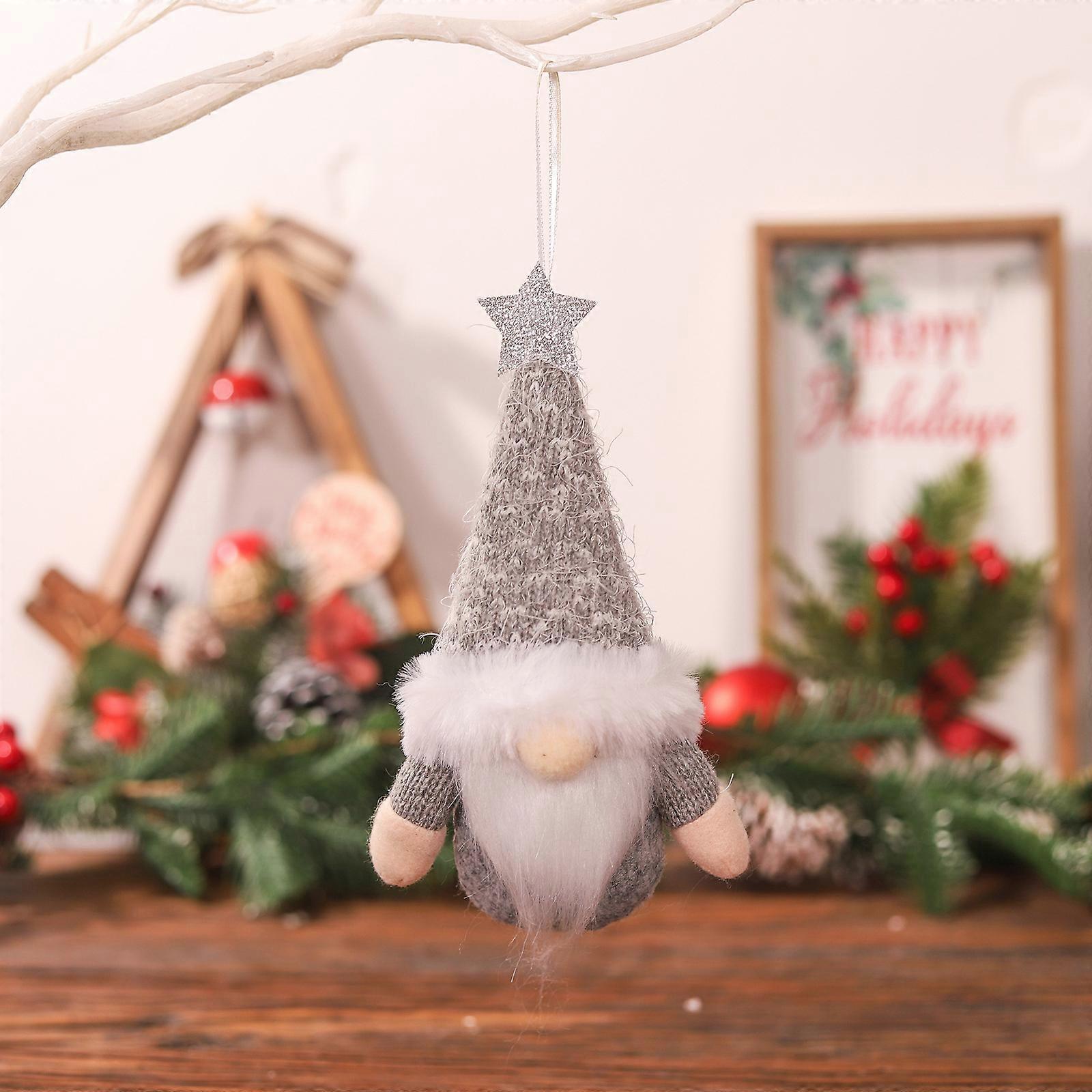 Cute Plush Hanging Gnome Doll for Christmas Decorations