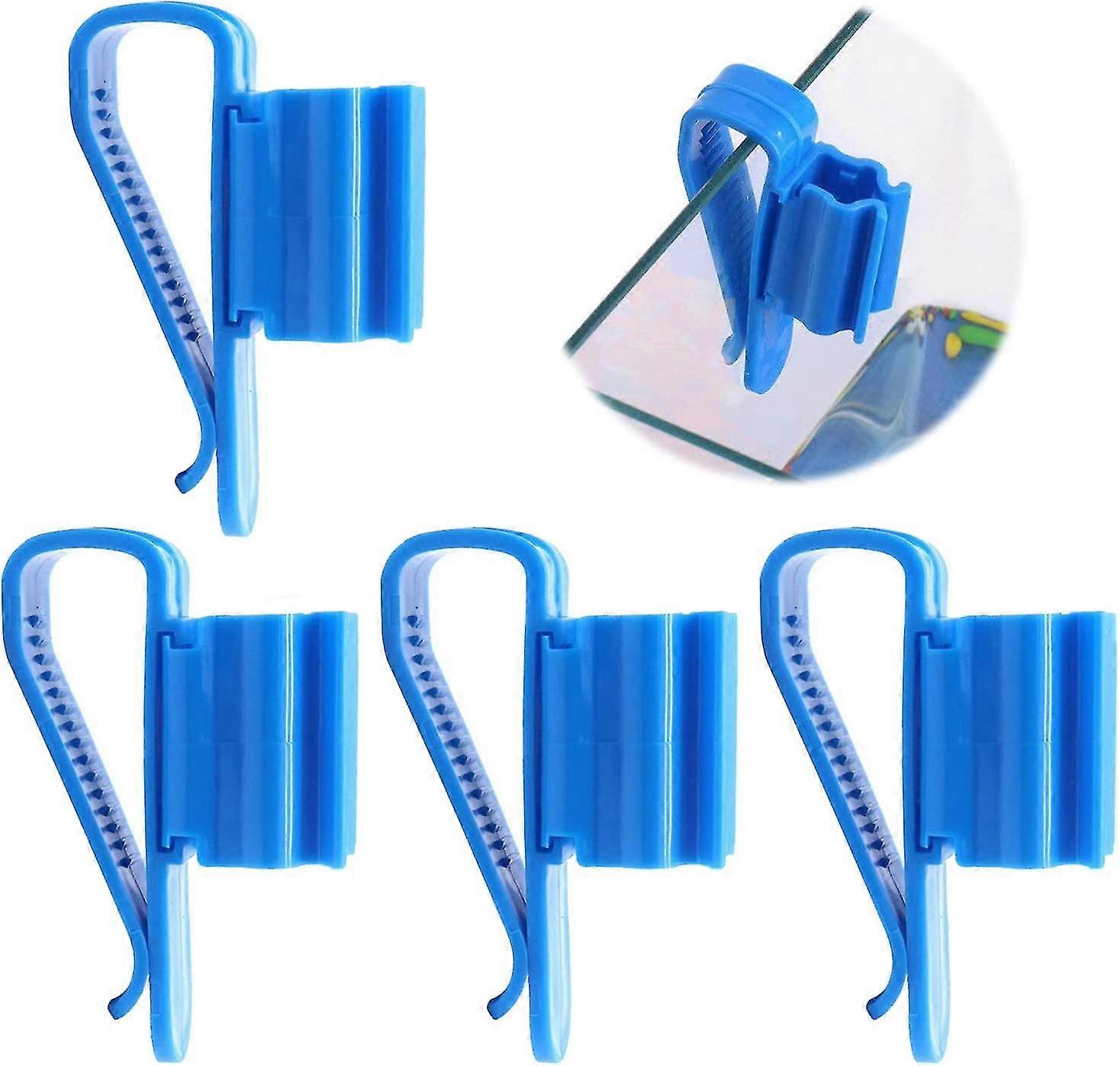 4 Pcs Aquarium Filtration Bucket Mounting Clip Multi-Functional Adjustable Hose Holder - ya01