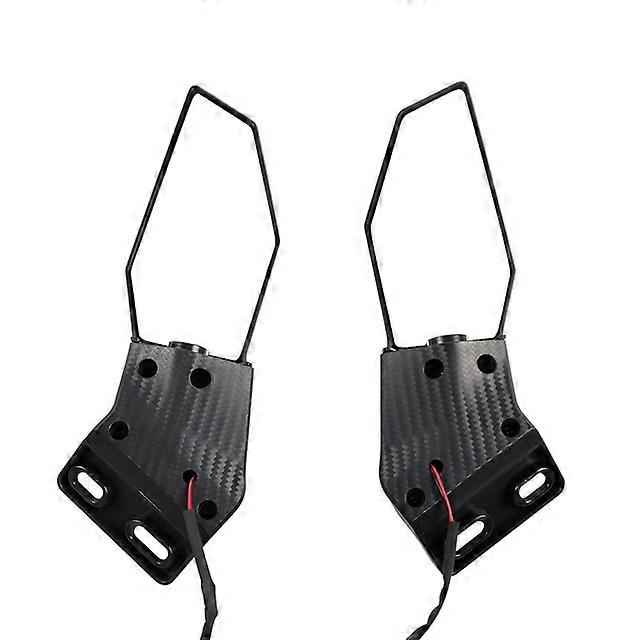 QX For R3 R25 NINJA 400 NINJA650 Motorcycle Adjustable Rotating Rearview Mirror Side Wing Spoiler Fairing With Rear View Rearview