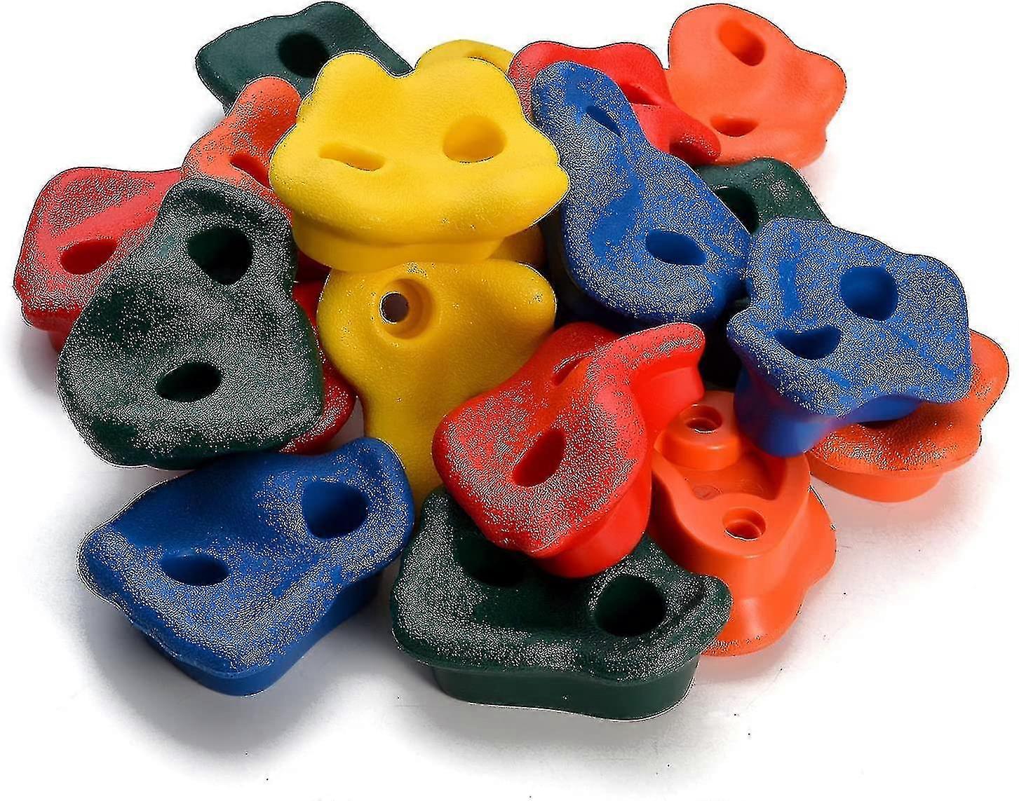 20 Pieces Stones Climbing Grips Holds Textured Climbing Holds