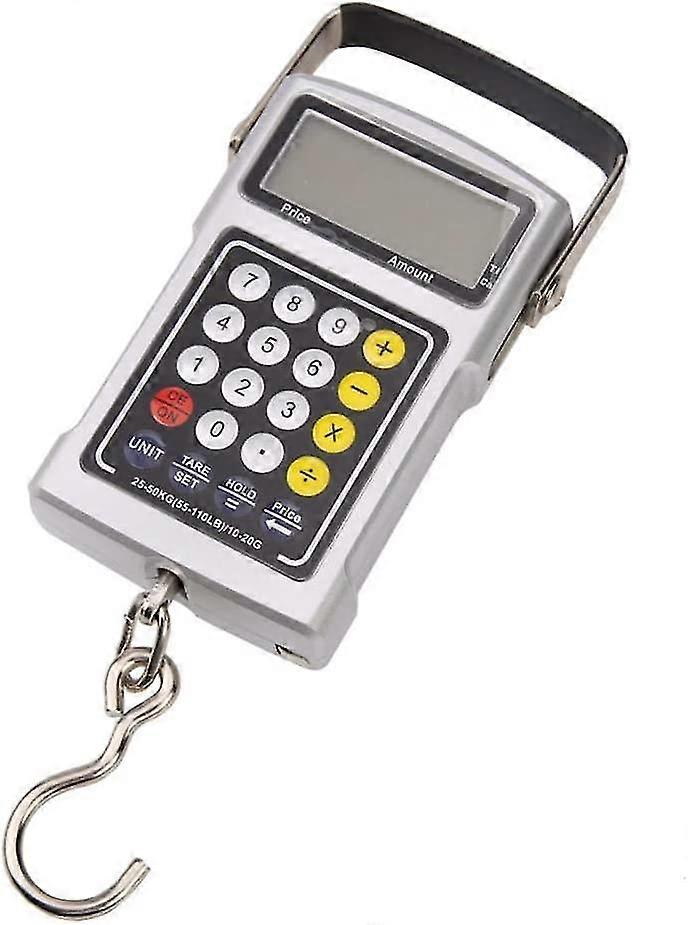 Accurate Digital Scale 50kg Mini Digital Scale Lcd Backlight Weight Scale Electronic Hook Balance Calculator For Fishing Travel