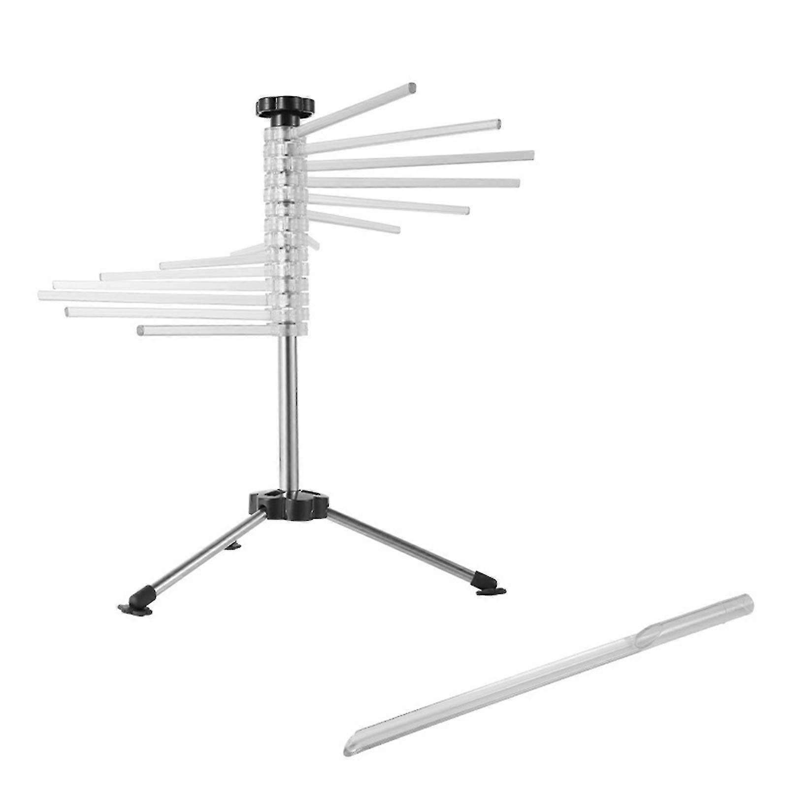 Séchoir à pâtes pliable avec 10 poignées