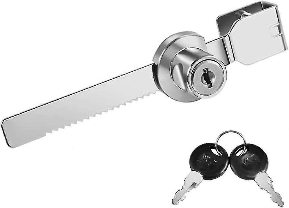 Cabinet Drawer Showcase Sliding Glass Door Lock W Keys 1pcs