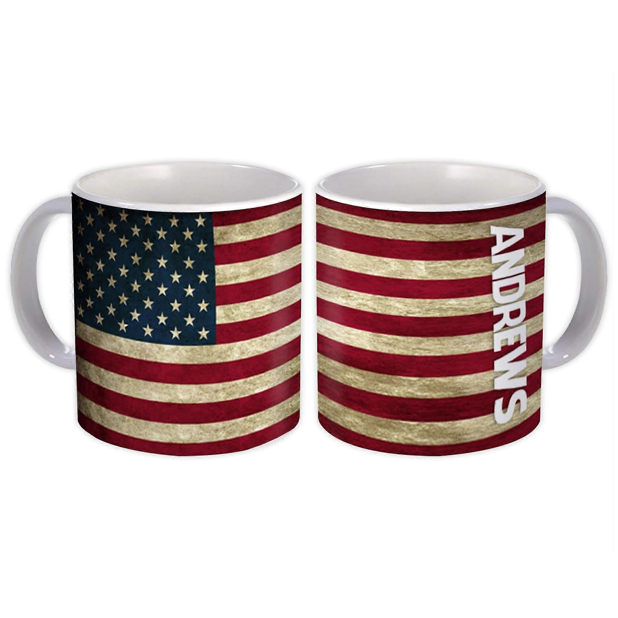 礼品杯:ANDREWS Family Name American