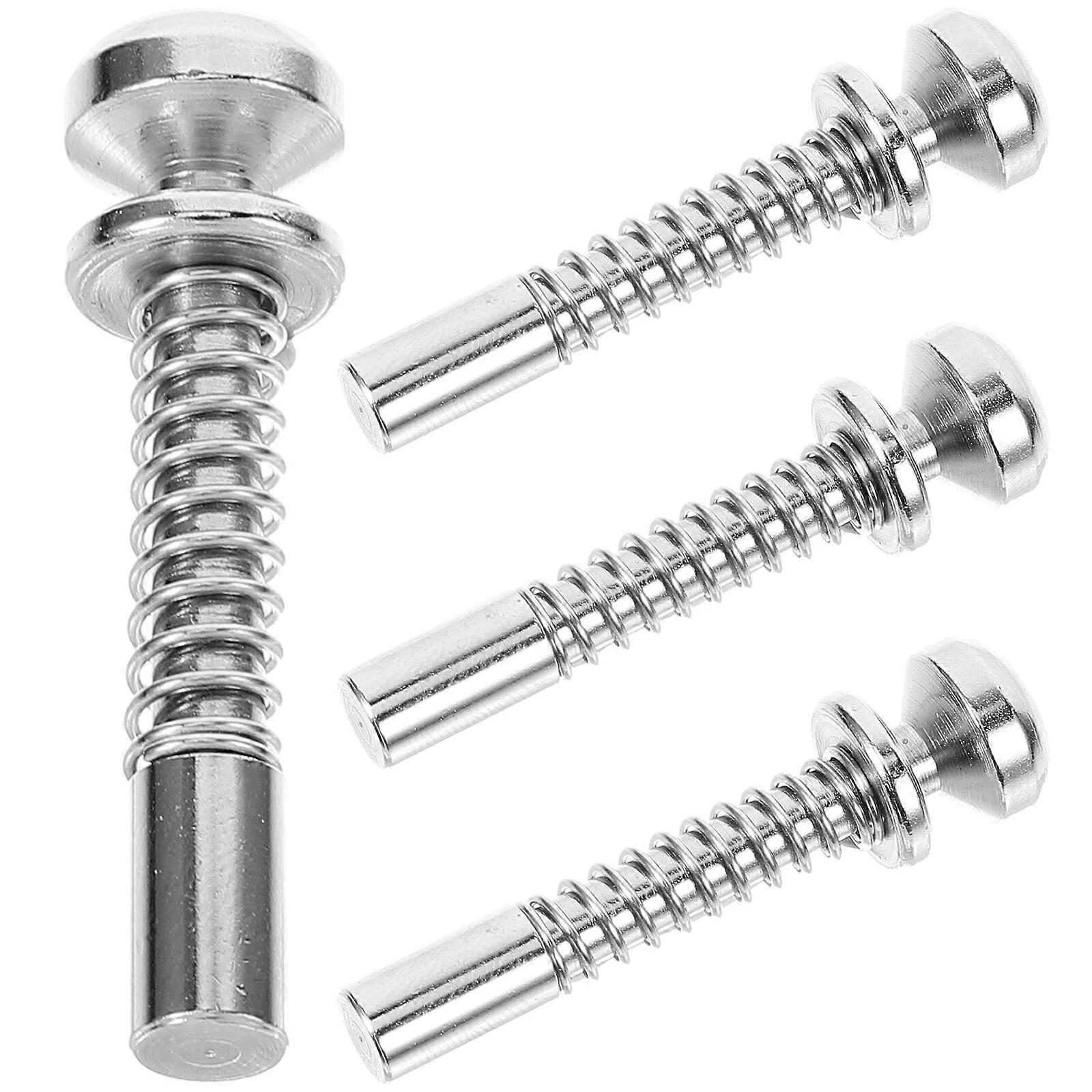 4pcs Plunger Latches Spring Loaded Window Screen Pin Crib Bed Spring Latches