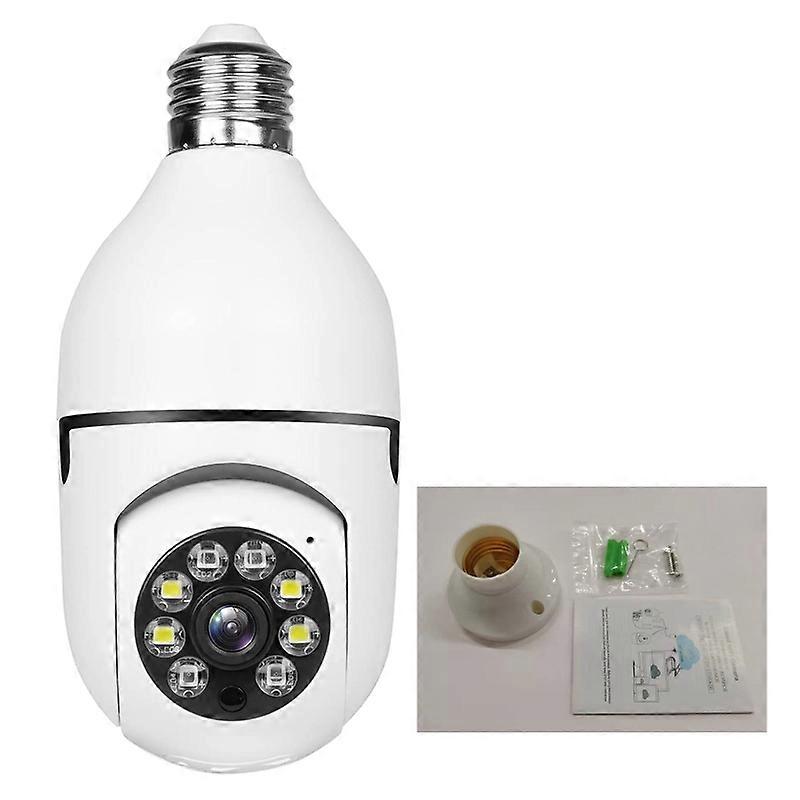 1080P Wifi Security Camera Indoor Wireless 360 Degree Panoramic View Lens