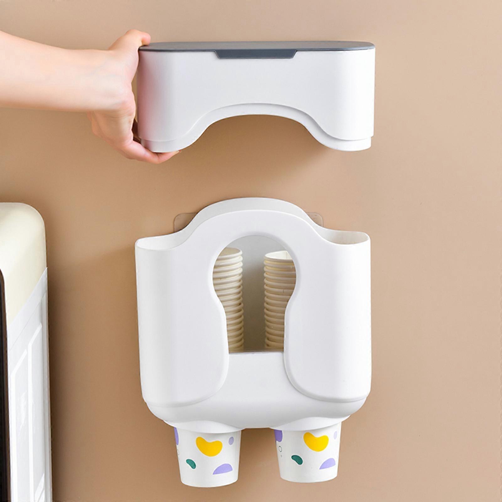 كوب موزع المياه برودة كأس حامل سحب نوع الجدار جبل الكؤوس موزع