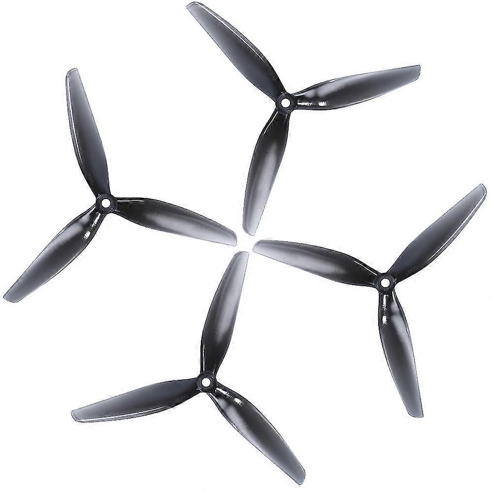 2 Pairs For Hq Prop 7x4x3 Propeller 7040 Popo Prop 7inch 3-blade Props For Rc Diy Fpv Racing Drone