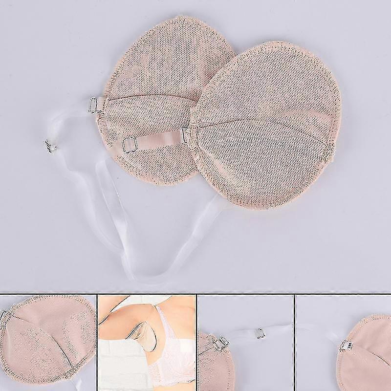 Underarm Sweat Shield Pad Washable Armpit Sweat Absorbing Guards Shoulder Strap Xinda