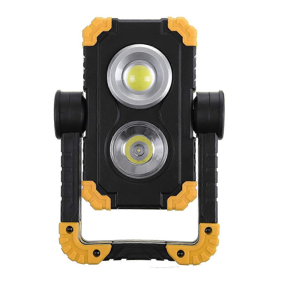 Cob Led Work Light Camping Emergency Inspection Flashlight Spot Flood Lamp Stand