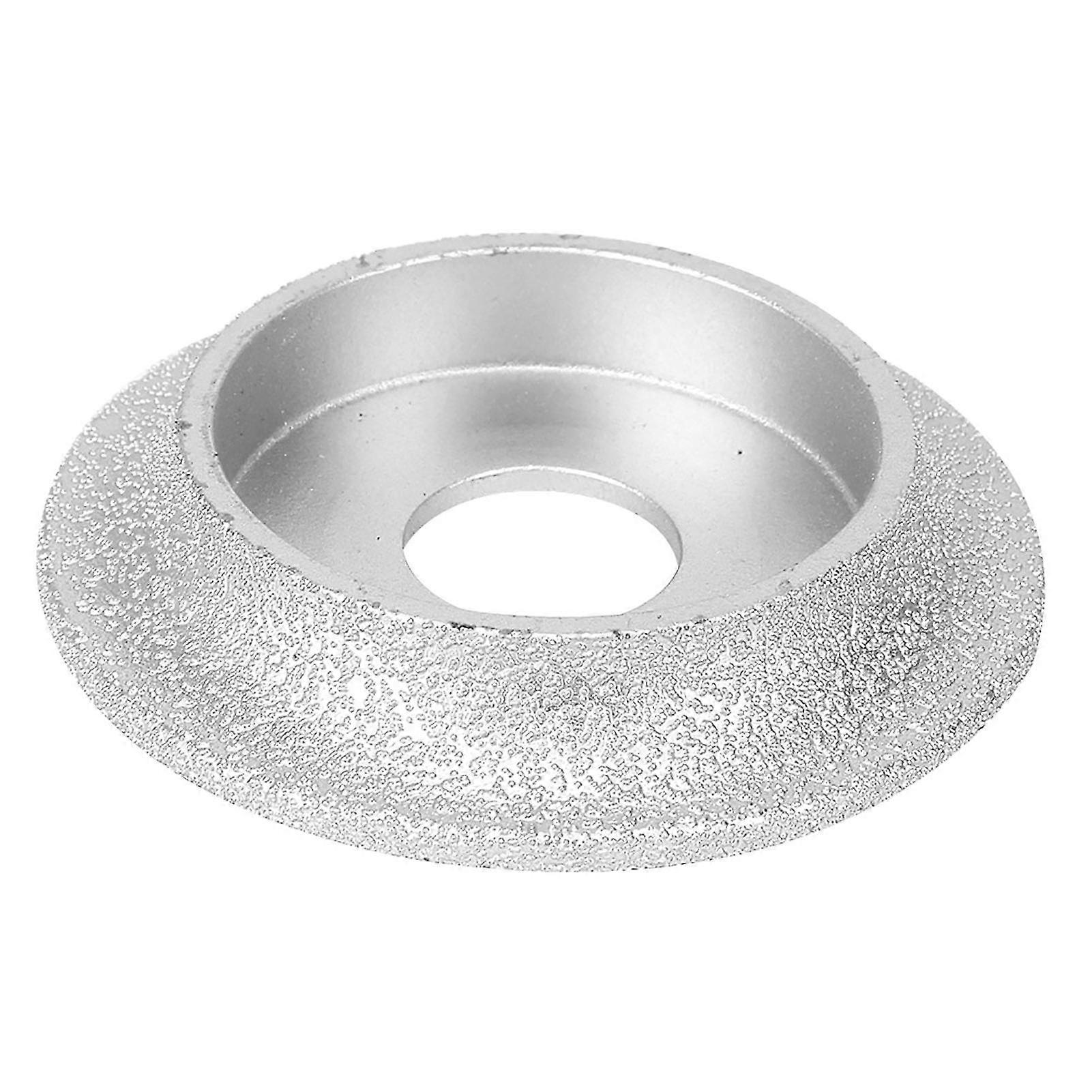 Brazed Diamond Grinding Wheel for Stone Marble Ceramic - 7.3cm Diameter, 1.0cm Thickness