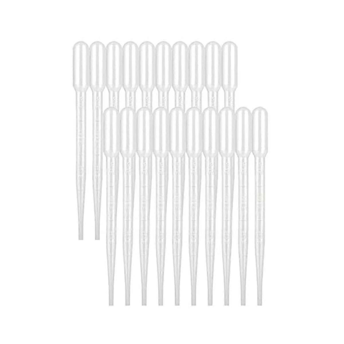 1000-pack 3ml Disposable Plastic Pipettes, Calibrated Droppers For , Diy Art - JA