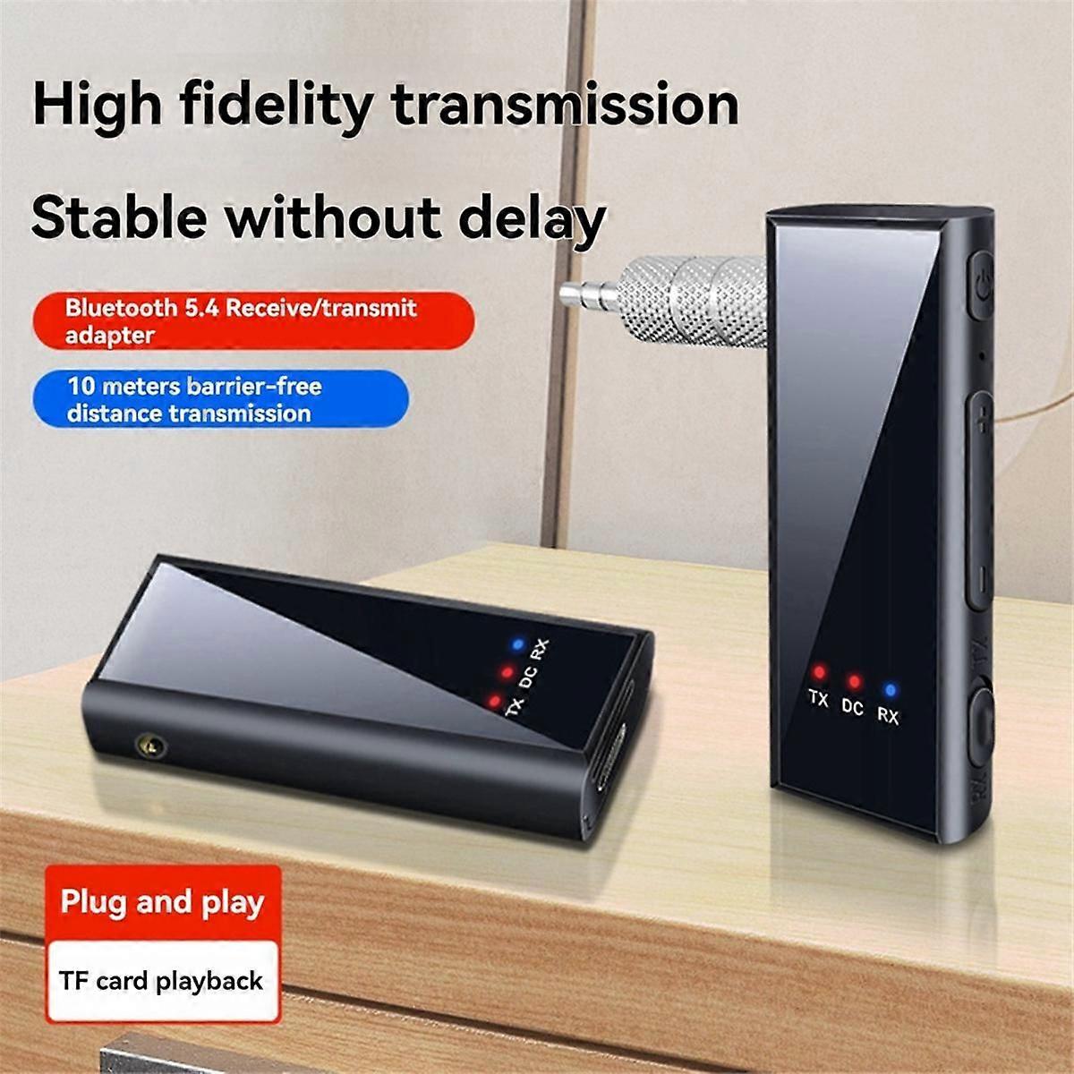 5.4 Car Bluetooth Receiver Car Audio AUX Bluetooth Audio Adapter TV Computer Bluetooth Transmitter