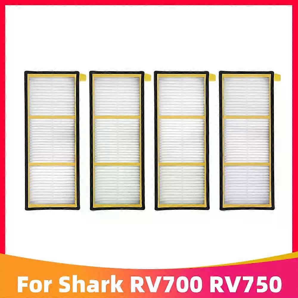 Compatible For Shark ION RV700 RV720 RV750 RV755 Robot Vacuum Replenishment Kit Main Side Brush Hepa Filter Brushroll Door
