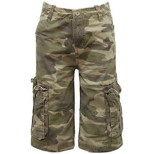 Boys Camouflage Cargo Shorts