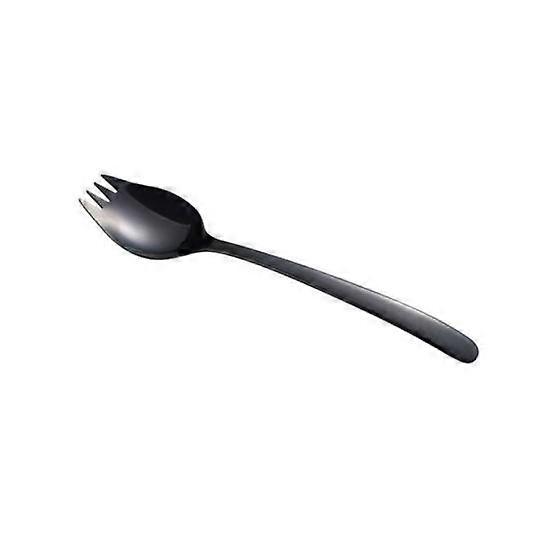 Noodles k 2 in 1 Non-stick Stainless Steel No Rough Edges Portable Salad Spork Home