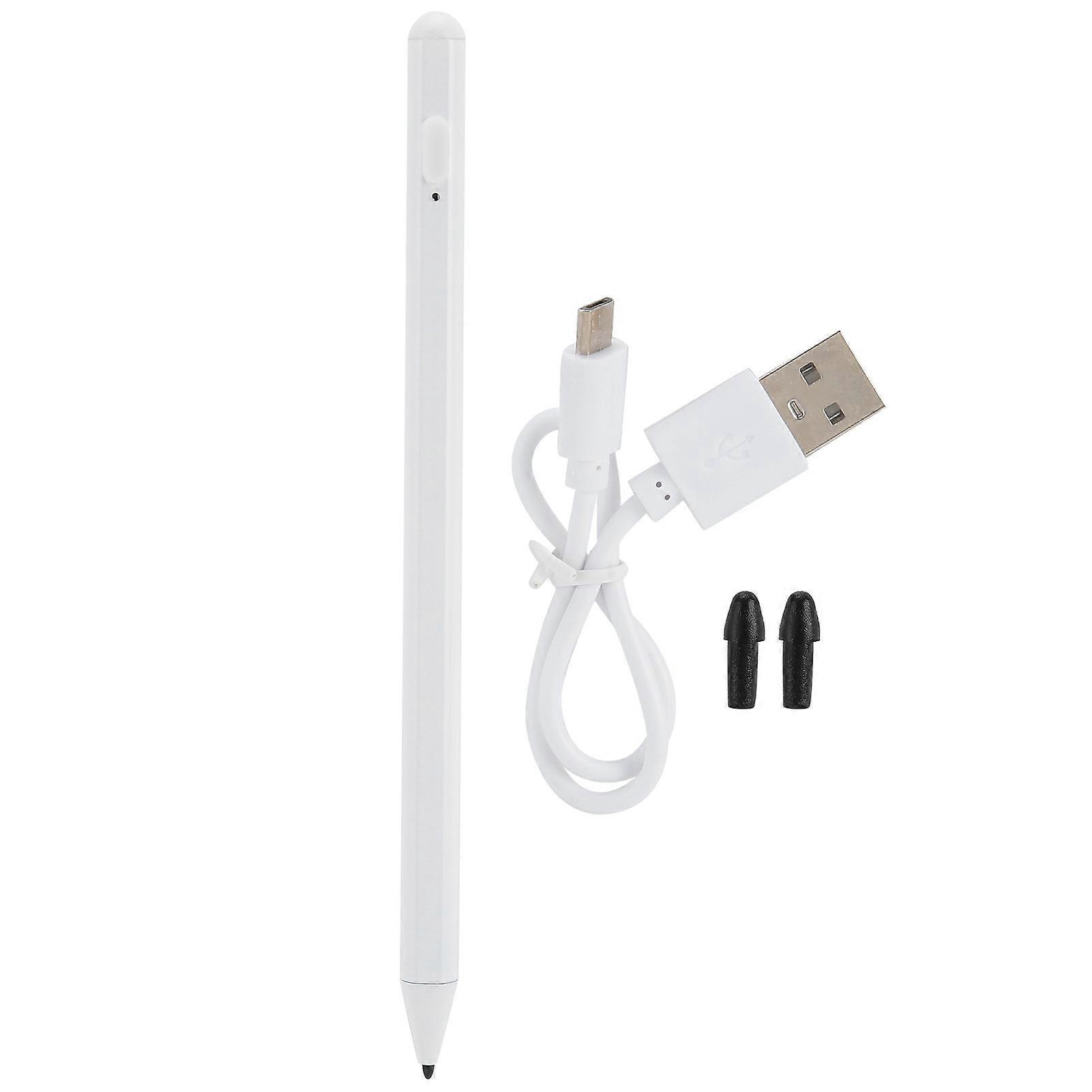Stylus Pen for Apple Devices, Super Precise and Smooth Writing Feeling Stylus Compatible with 2018-2024 iPad Series, Magnetic Attachment Ensures