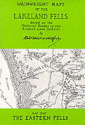 Wainwright Mapas de Lakeland Fells Eastern Fells Mapa 1