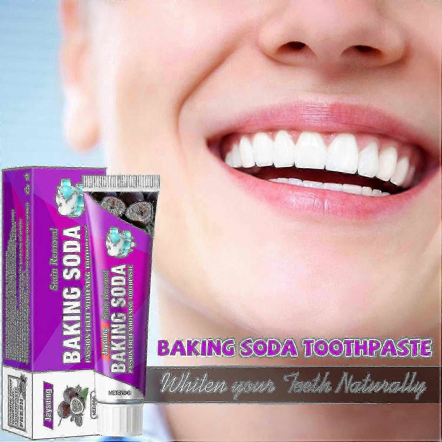 Jaysuing Teeth Whitening Toothpaste Blueberry Flavor B-
