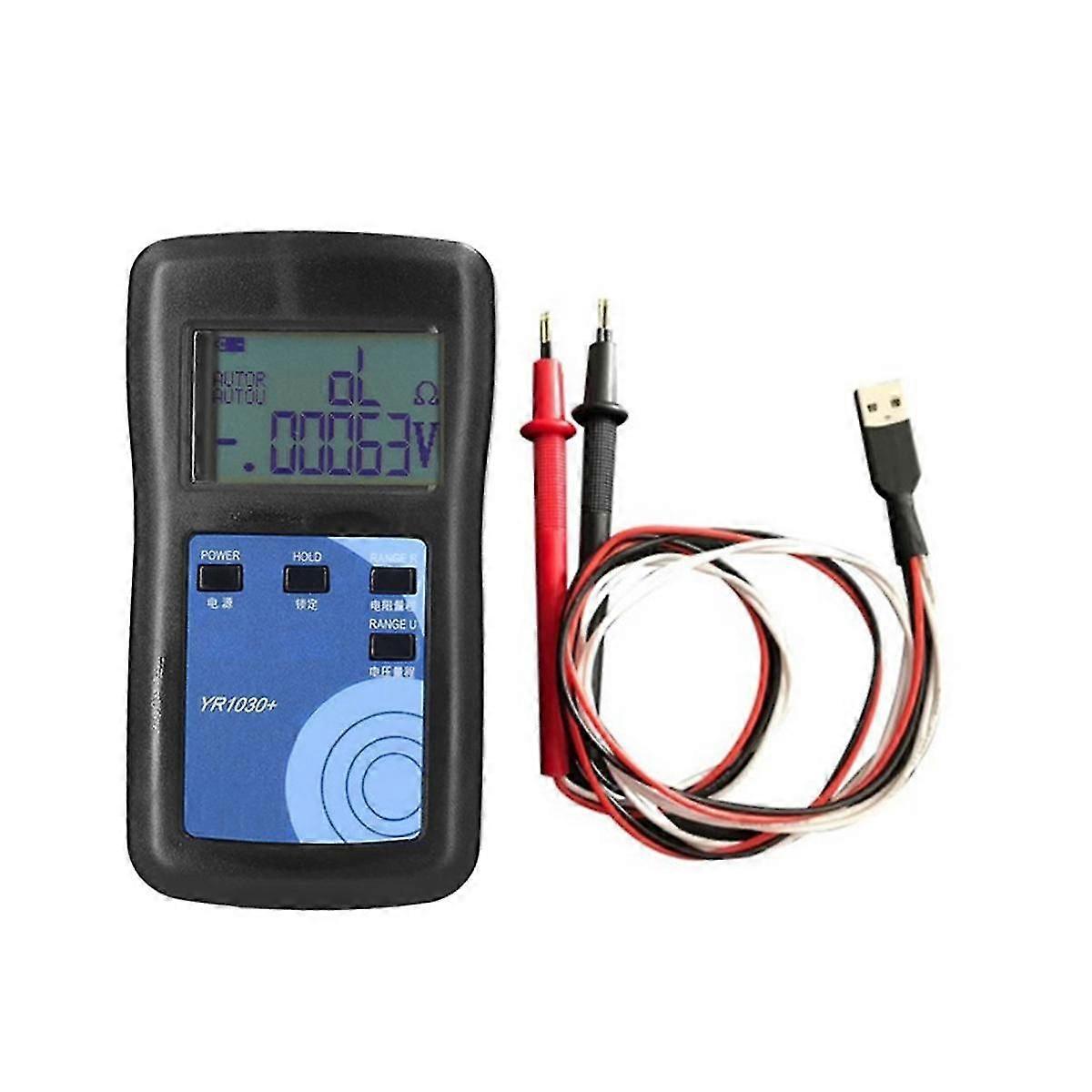 Yr1030+ High Accuracy Lithium Battery Internal Resistance Test Instrument True 4-wire Battery Resis