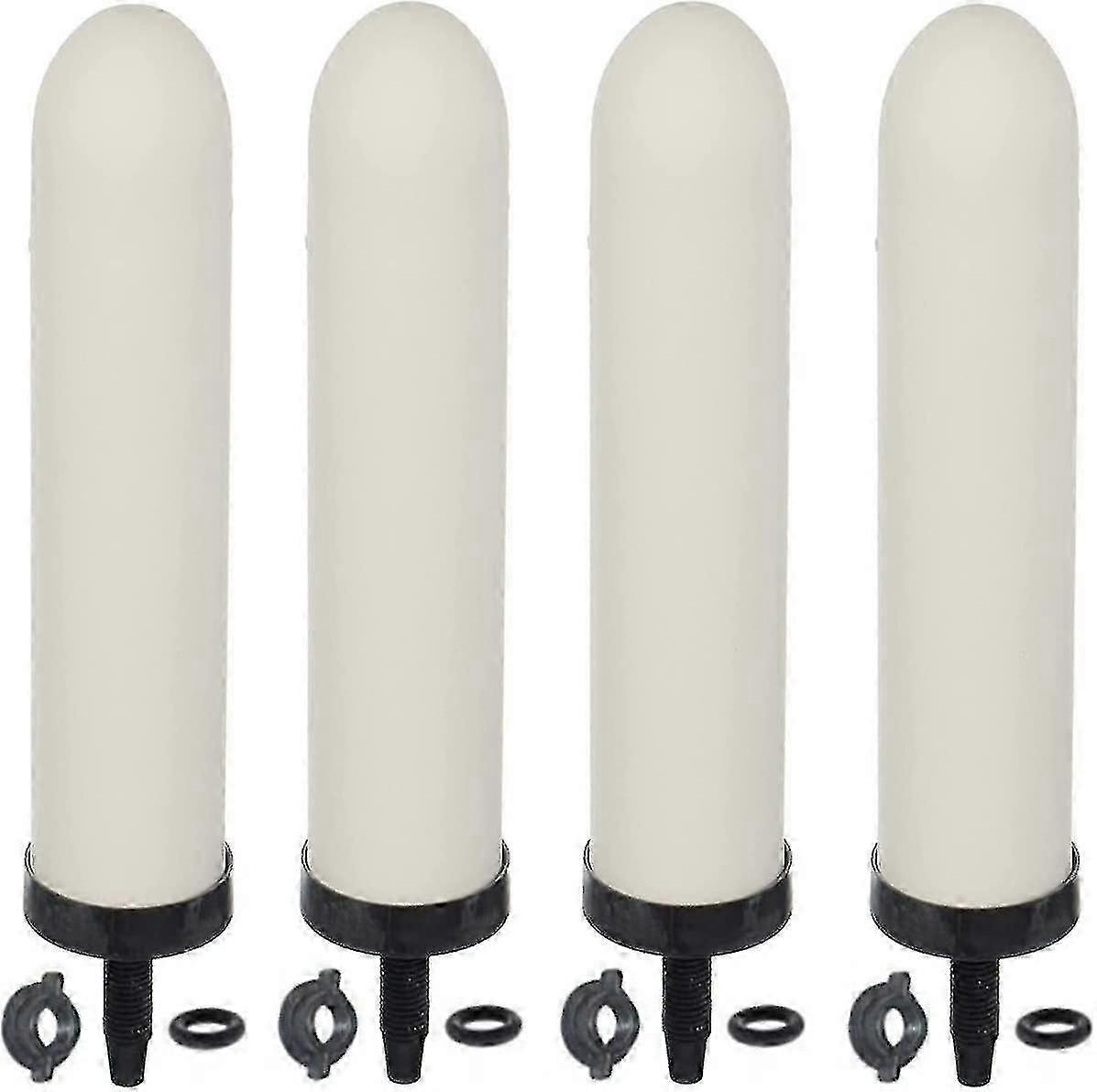 4Pcs Replacement Ceramic Water Filter Compatible With Water Filtration System
