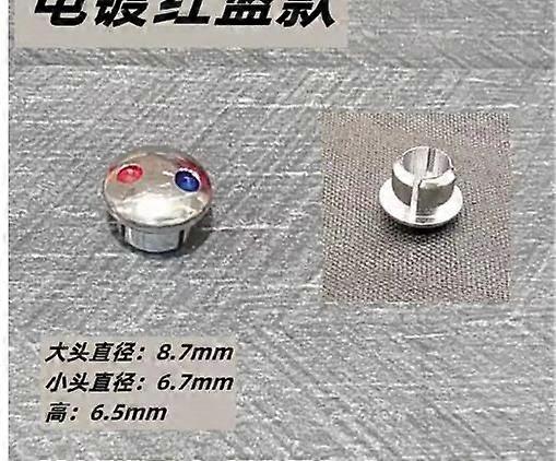 10pcs Hot And Cold Water Faucet Label Temperature Indicator Buttons Faucet Handle Index Buttons Hot Cold Water Markers For Kitchen Faucet Handle Repla