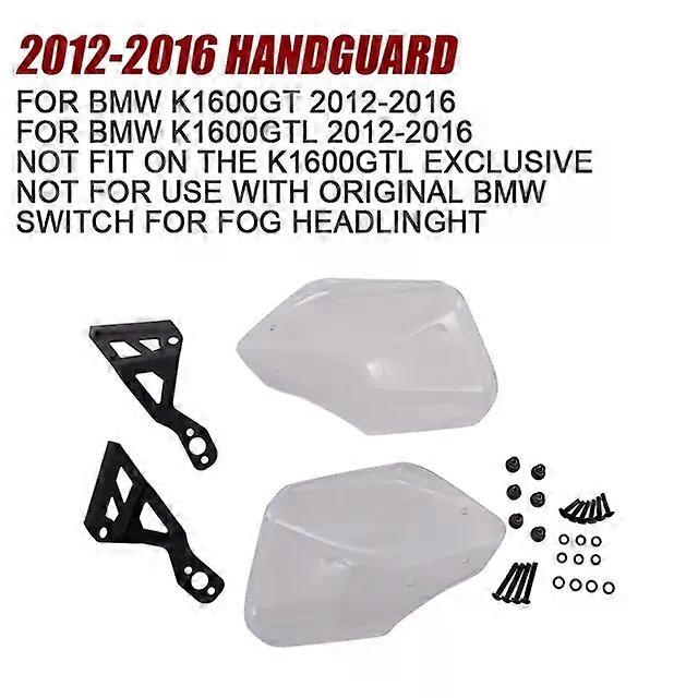 NEW compatible for K1600GT/GTL/B/Grand America Handguard Hand Guard Shield Protector Windshield 2012-2020 2019 2018 2017 K 1600 GT GTL MAXP