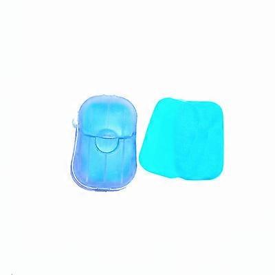 20Pcs Portable Soap Paper Disposable Soap Paper Flakes Hand Washing for Kitchen Toilet Outdoor Travel Camping Hiking