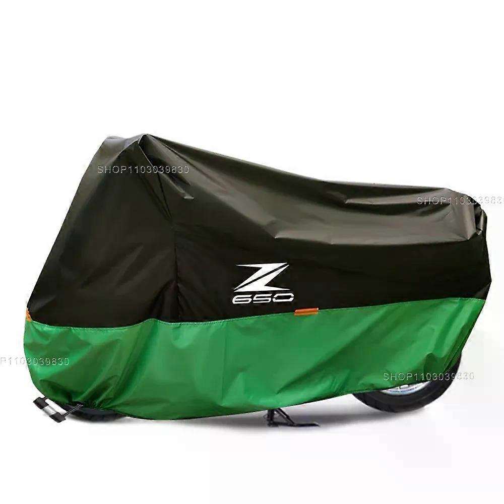 Ισχύει γιαΚάλυμμα μοτοσυκλέτας Universal Outdoor Αδιάβροχο UV προστατευτικό UV καλύμματα βροχής για Kawasaki Z650 Z 650 Ninja 650