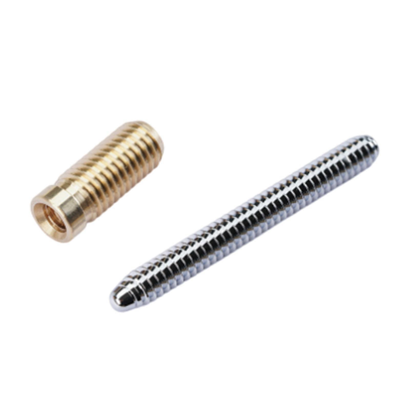 Billard Pool Queue Joint Pin Einsatz Stahl Reparatur Zubehör Edelstahl Billard Pool Queue Schaft Joint Pin Schrauben